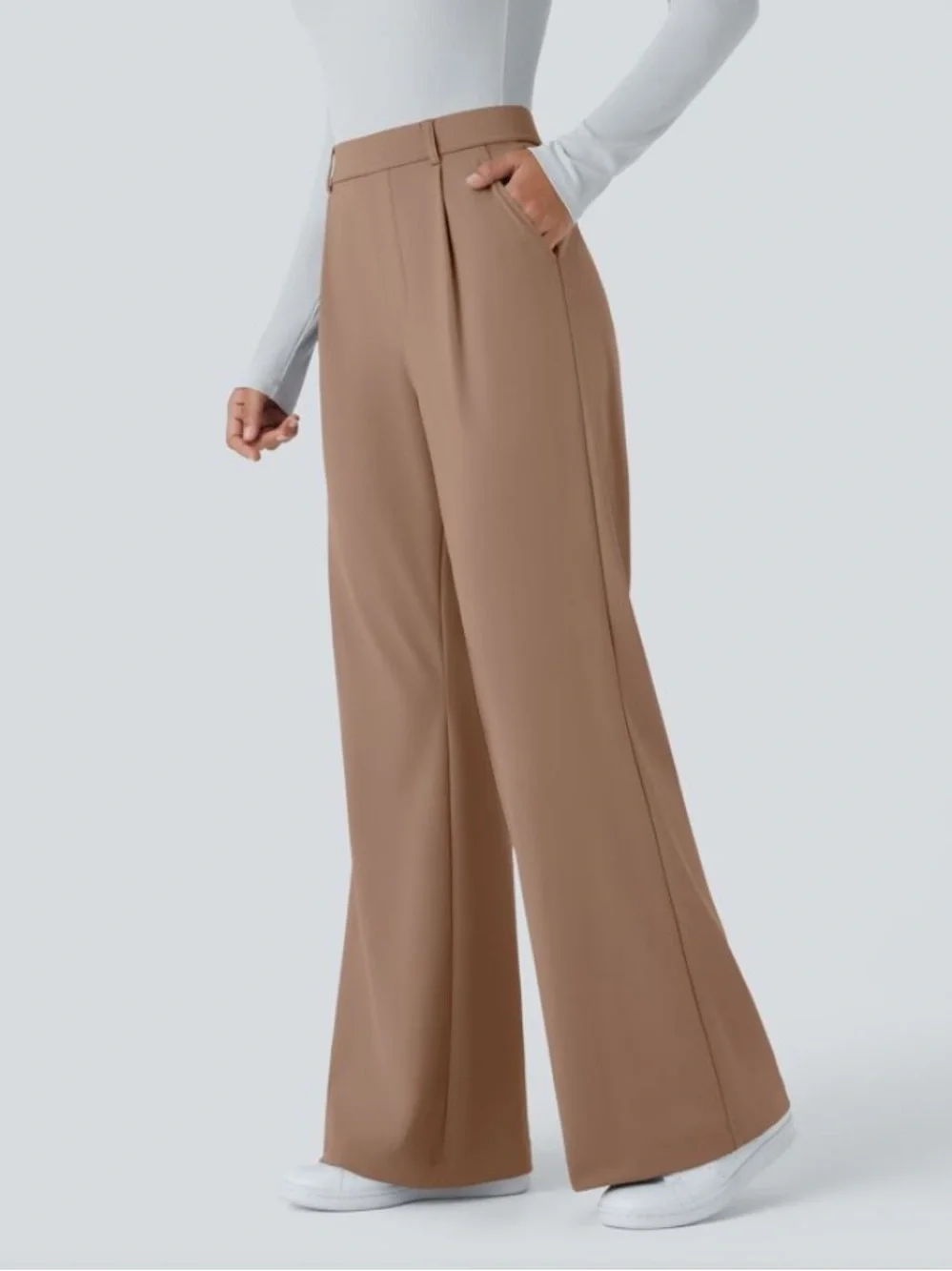 Halara Flex™ DayStretch High Waisted Pocket Work Flare Pants